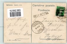 6500 Bellinzona 1909 - Castello d Uri