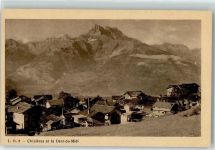 1885 Chesières - Dents du Midi