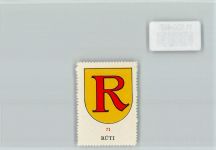 8630 Rüti ZH - Vignette Wappen Kaffee Hag ca 1920-1940