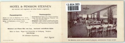 6454 Flüelen Klapp AK Hotel Sternen