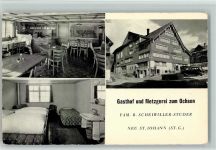 9652 Neu St. Johann KEINE AK Gasthaus Metzgerei Zum Ochsen