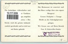 9652 Neu St. Johann KEINE AK Gasthaus Metzgerei Zum Ochsen