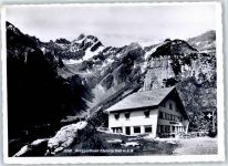 9057 Weissbad - Foto-Karte Berggasthaus Ebenalp Ort laut Stempel