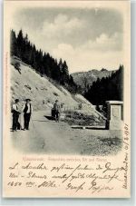 8751 Urnerboden 1901 - Grenzstein zwischen Uri und Glarus