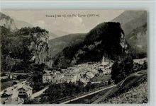 7430 Thusis 1912 - Piz Curver , gute Erhaltung AK