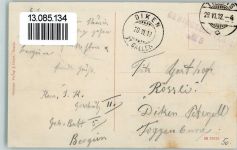 7430 Thusis 1912 - Piz Curver , gute Erhaltung AK