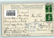 Regensberg sign Marie Stiefel - gute Erhaltung Pro Juventute Schweiz 1917 Lithographie