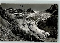 1929 Trient - Gletscheraufnahme Point de Ecandies