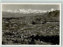 3665 Wattenwil Gebrauchsspuren Wattenwil mit den Alpen