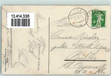 7242 Luzein 1910 - Dalvazza nach dem Hochwasser