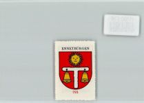 6373 Ennetbürgen - Vignette Wappen Kaffee Hag ca 1920-1940 Ennetbürgen