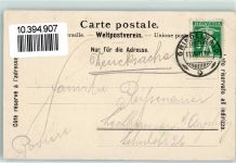 Grosse Scheidegg 1911 Gebrauchsspuren Alpenlandschaft Kühe