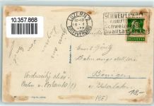 3860 Brünig 1927 Gebrauchsspuren Bahnhof Eisenbahn Auto