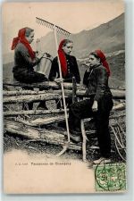 1874 Champéry 1903 - Bäuererinnen