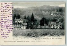 6314 Unterägeri 1902 - Schulsanatorium und Privatanstalt für Kinder von Dr. Med. J. Hürlimann am Aegerisee