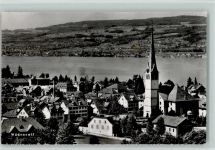 8820 Wädenswil - Ortsansicht m. Kirche