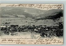 2800 Delémont Delsberg 1901 - Vue sur Delemont et l'entree des Gorges de Moutier