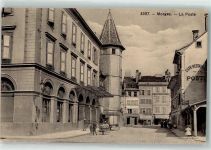 1110 Morges 1909 - Poste Cafe de Poste