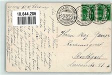 9426 Lutzenberg Gebrauchsspuren Hotel Landegg Wienachten Dampfschiff Segelschiff