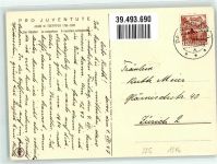 Aarau sign. Adam W. Toepffer Künstlerkarte Ort lt. Verlag Pro Juventute Schweiz