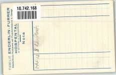 6493 Hospental Nota Gasthaus Pension alkohlfrei Familie Enderlin-Furrer