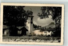 7514 Sils/Segl Maria Foto AK Dorfkirche