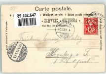 6452 Sisikon 1899 - Tellskapelle Bahnhof Ambulant No 20