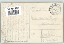 7435 Splügen Foto AK Feldpost Bataillon 91 Dorfpartie Kirche