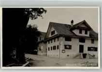 1722 Römerswil Bourguillon 1933 Foto AK Gasthaus zur Sonne