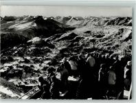 7078 Lenzerheide/Lai - Lenzerheide-Valbella Rothornbahn Aussicht vom Bergrestaurant gegen Südwesten