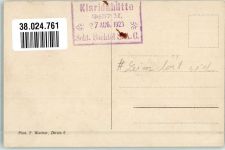 Tödi 1923 Gebrauchsspuren Hüttenstempel Klaridhütte Simmlergrat Tödi Winter Leim löst sich