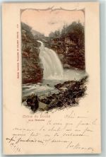 2416 Les Brenets 1898 Gebrauchsspuren Chute du Doub