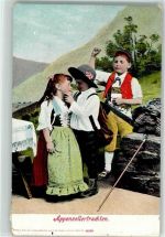 9050 Appenzell 1908 - Kinder Bahnpost Strecke 5 Zug 25