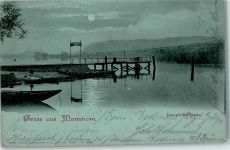 8265 Mammern 1901 - Anlegesteg Ruderboot