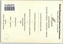 3705 Faulensee KEINE AK Hotel Restaurant Seerose