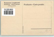 3803 Beatenberg - Restaurant Luegibrückli