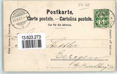 4900 Langenthal 1901 Foto AK Hochwasser 1901