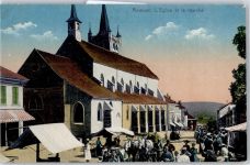 1680 Romont FR - Kirche Marktszene