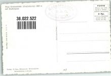 Kröntenhütte Foto AK Hüttenstempel