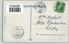 7304 Maienfeld 1909 - mit dem Falknis