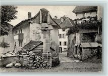 1470 Estavayer-le-Lac - Ancien Puits, Straßenbild, gute Erhaltung AK