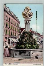 3000 Bern Berne - Bärenbrunnen mit Trachtenfrau