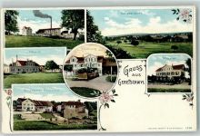 9200 Geretschwil Lithographie Ziegelhof Käserei Handlung Stickerei Baugeschäft Sonnenhof