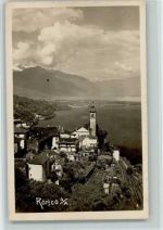 6622 Ronco sopra Ascona - Ortsansicht mit Kirche