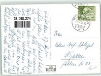 8570 Weinfelden 1954 Foto AK Hotel Kirche