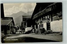 3856 Brienzwiler 1934 Foto AK Dorfpartie