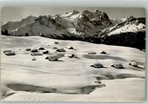 3860 Brünig 1951 Foto AK Winter Balisalp