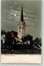 3360 Herzogenbuchsee 1907 Mondschein Kirche