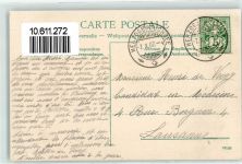 3360 Herzogenbuchsee 1907 Mondschein Kirche