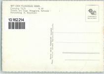 6598 Tenero - Mit dem Flugzeug über... Camping T.C.S. Tenero am Lago Maggiore